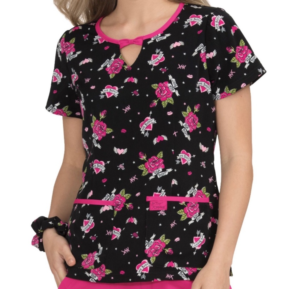 SOLD Betsey Johnson Scrub Top